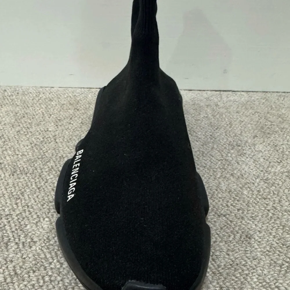 Balenciaga Speed runner stretchy knit fabric trainer sneakers with rubber sole. - Picture 14 of 14